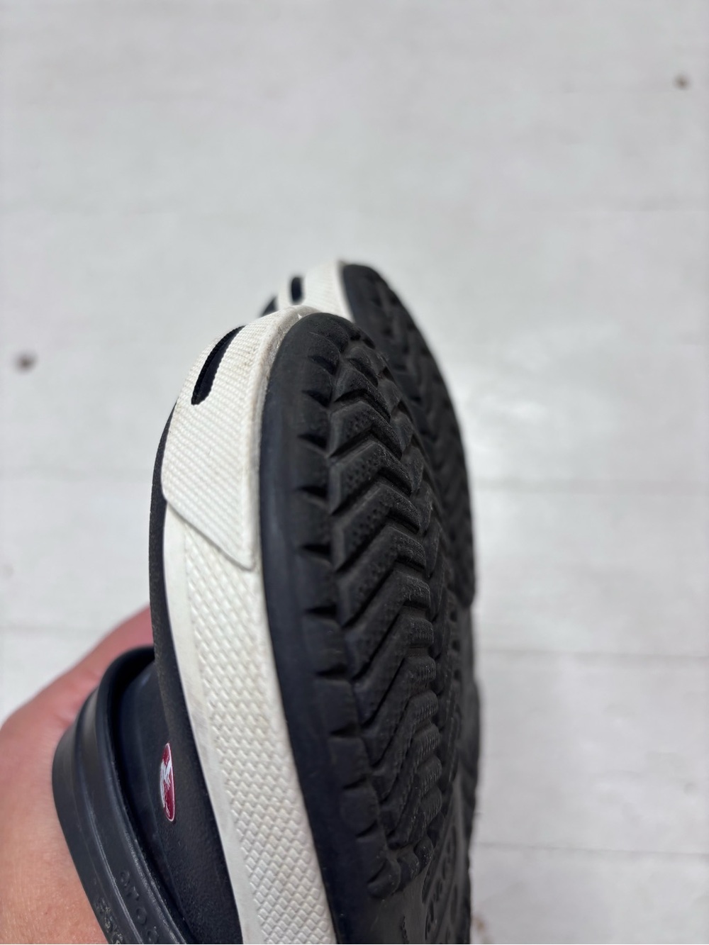Crocs Crocband Navy White Clogs Waterproof Slip On Size 6-7 Toddler - Picture 7 of 10